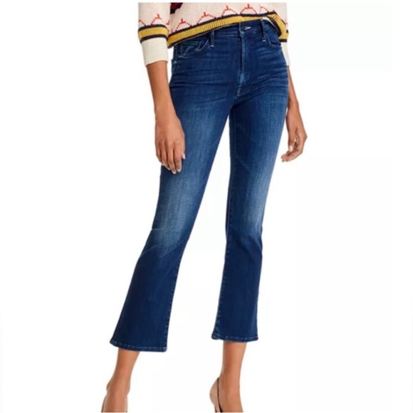 MOTHER Denim - MOTHER The Insider Ankle High Rise Bootcut Ankle Jeans The Road to Paradise W-27